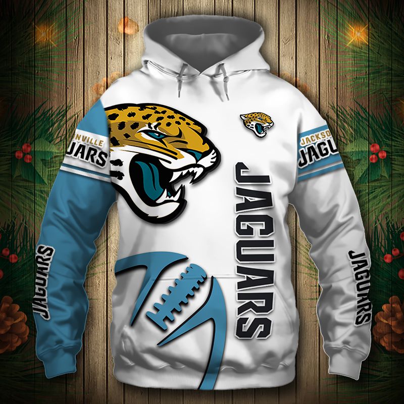 Jacksonville Jaguars Hoodie 3D Graphic balls cheap Sweatshirt Pullover