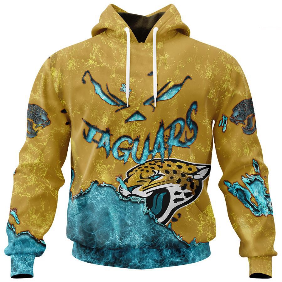 NEW NFL Jacksonville Jaguars Special Design Cycling Jersey Hoodie