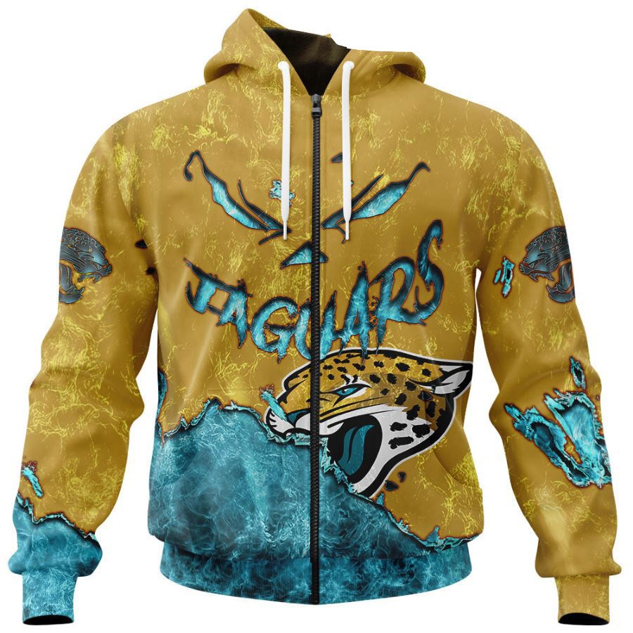 Jacksonville Jaguars Hoodie 3D devil eyes gift for fans