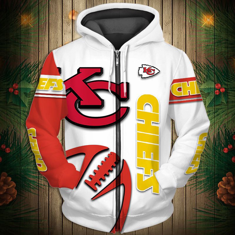 Kansas City Chiefs Hoodie 3D Graphic balls cheap Sweatshirt Pullover