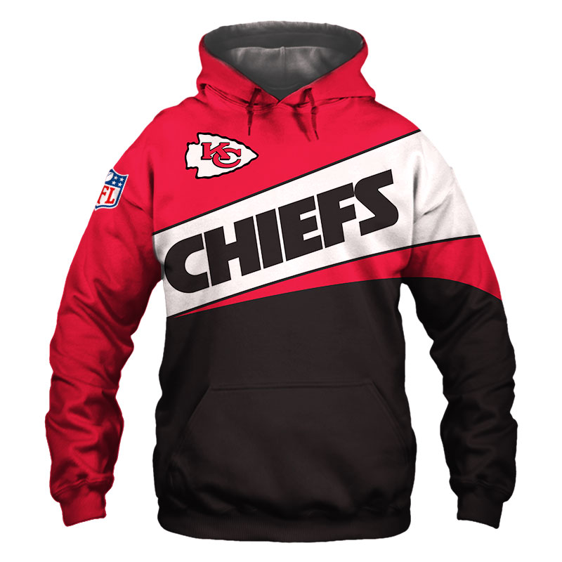 Kansas City Chiefs Hoodie 3D Long Sleeve Pullover new season