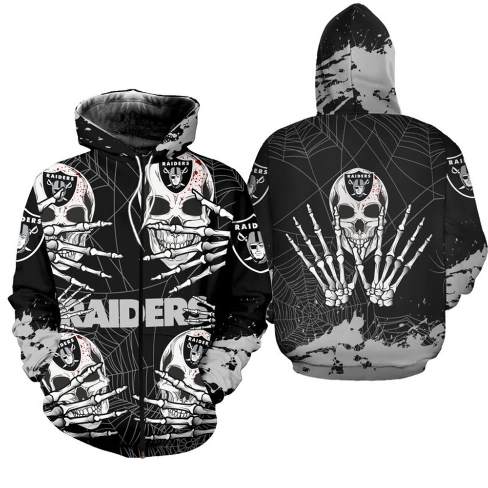 Las Vegas Raiders Hoodies Mens Casual Sweatshirt Fans Football Pullover  Jacket