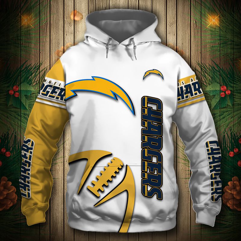 Los Angeles Chargers Hoodie 3D Graphic balls cheap Sweatshirt Pullover