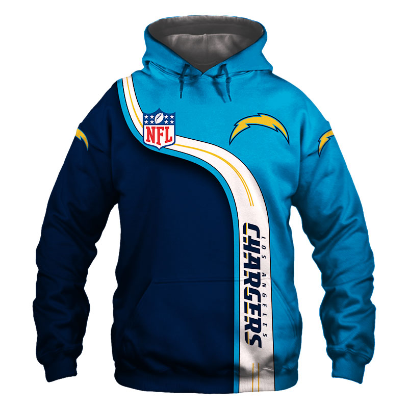 Los Angeles Chargers Hoodie 3D cute Sweatshirt Pullover gift for fans