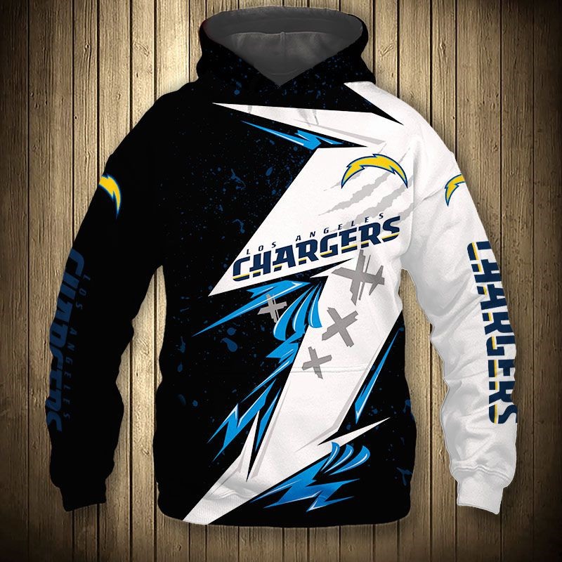 Los Angeles Chargers Hoodie Thunder graphic gift for men