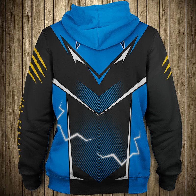 Los Angeles Chargers Hoodie 3D Graphic Balls Cheap Shirt Pullover