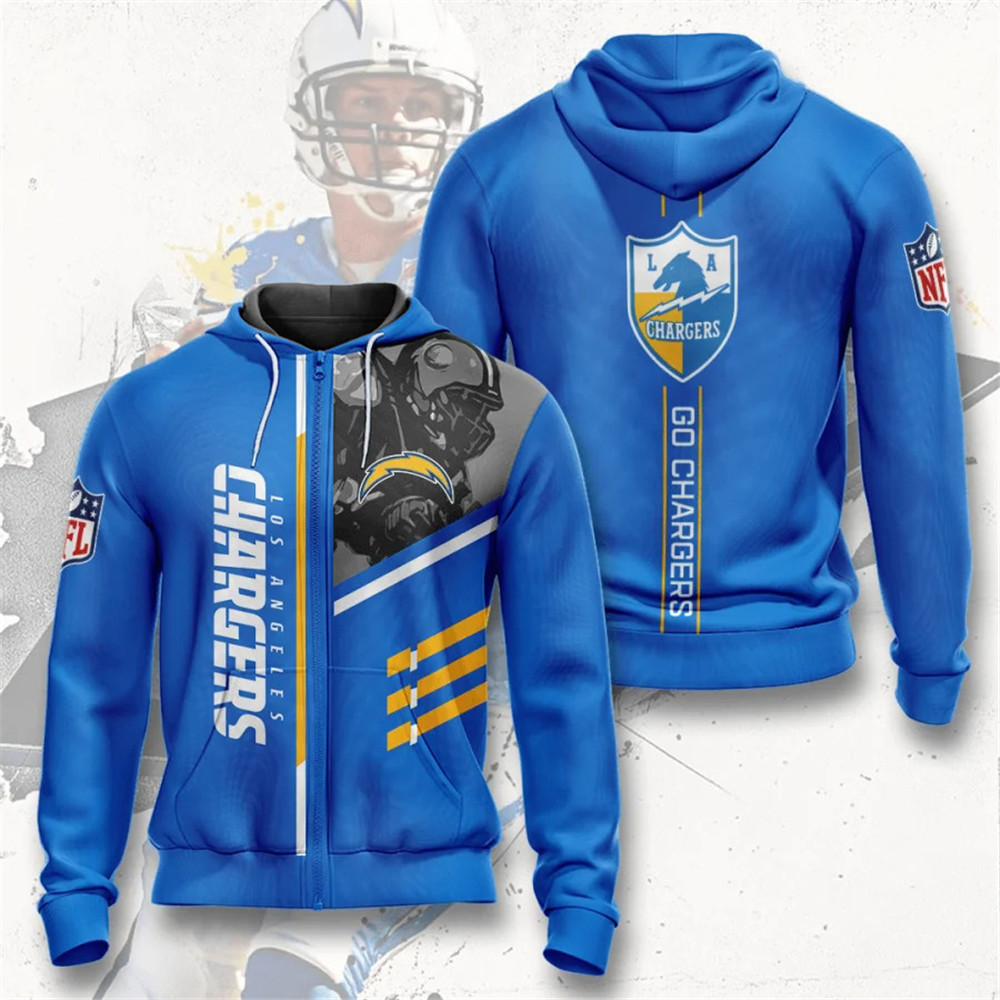 Los Angeles Chargers Hoodies 3 lines graphic gift for fans