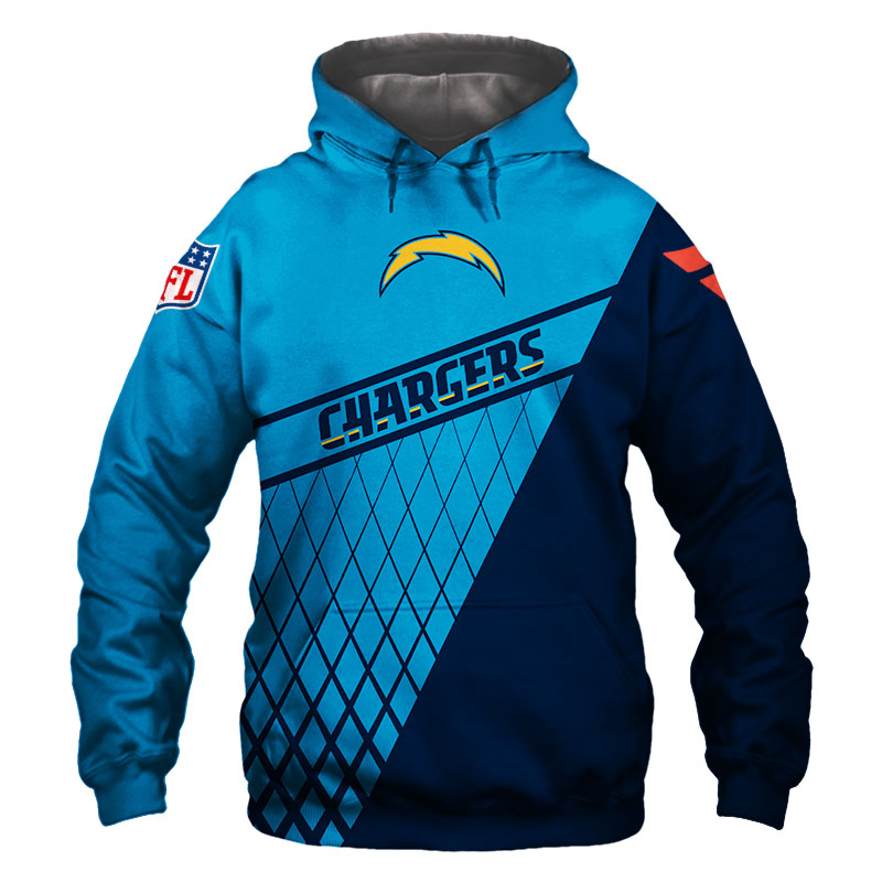 Los Angeles Chargers Zip Hoodie cheap Sweatshirt gift for fan