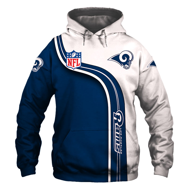 Los Angeles Rams Hoodie 3D cute Sweatshirt Pullover gift for fans