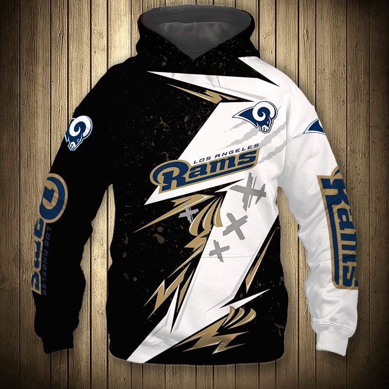 Los Angeles Rams Hoodie Thunder graphic gift for men