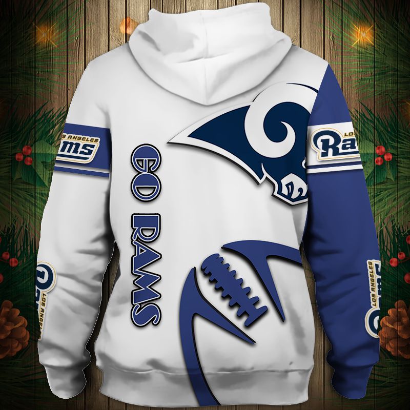 Los Angeles Rams Hoodie curve graphic gift for men