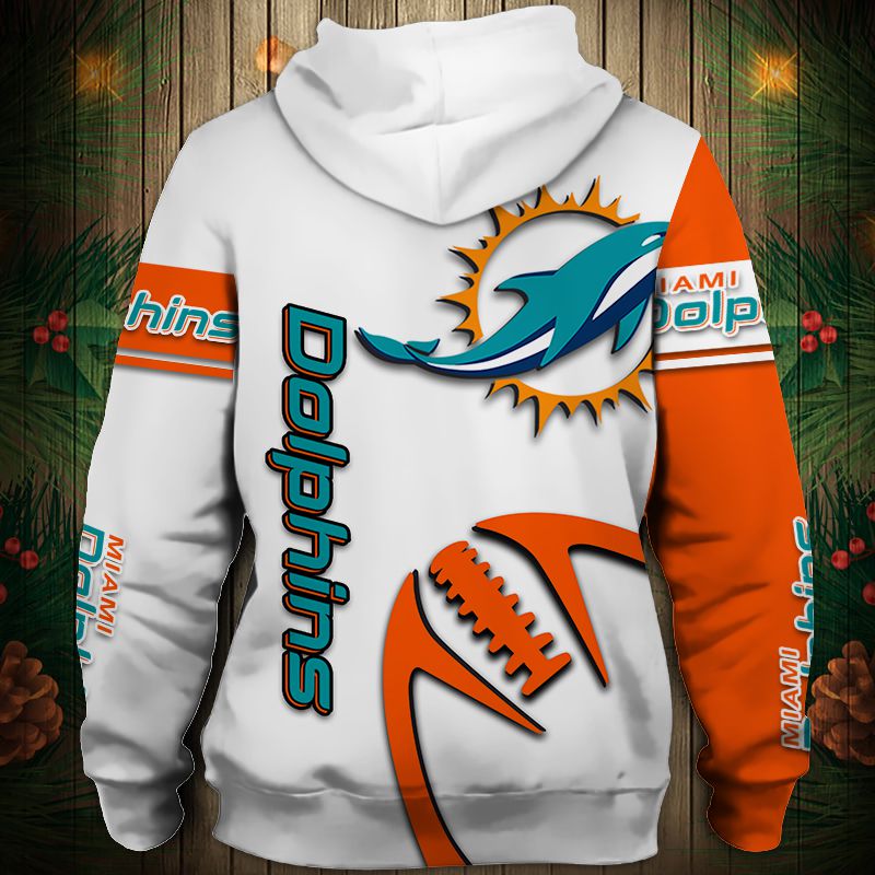 Miami Dolphins Hoodie Zigzag Graphic Shirt Gift For Fans