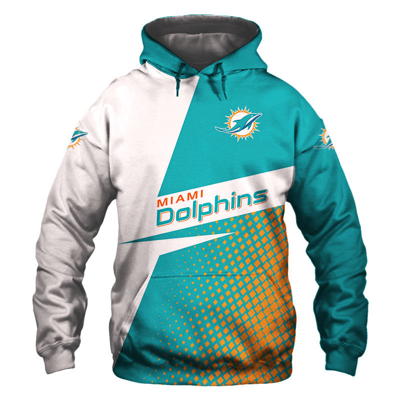 NFL Miami Dolphins Hoodie 3D Gifts For Veterans Day