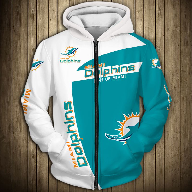 Miami Dolphins hoodie 3D cheap Sweatshirt Pullover gift for fans