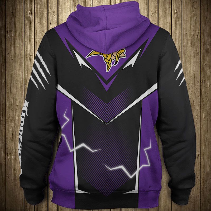 Minnesota Vikings hoodie 3D cheap Sweatshirt Pullover gift for