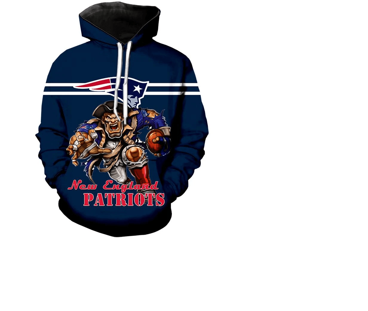 New England Patriots Hoodie Ultra-cool design Sweatshirt Pullover NFL