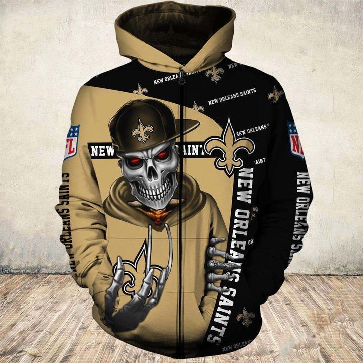 new orleans saints hoodie mens