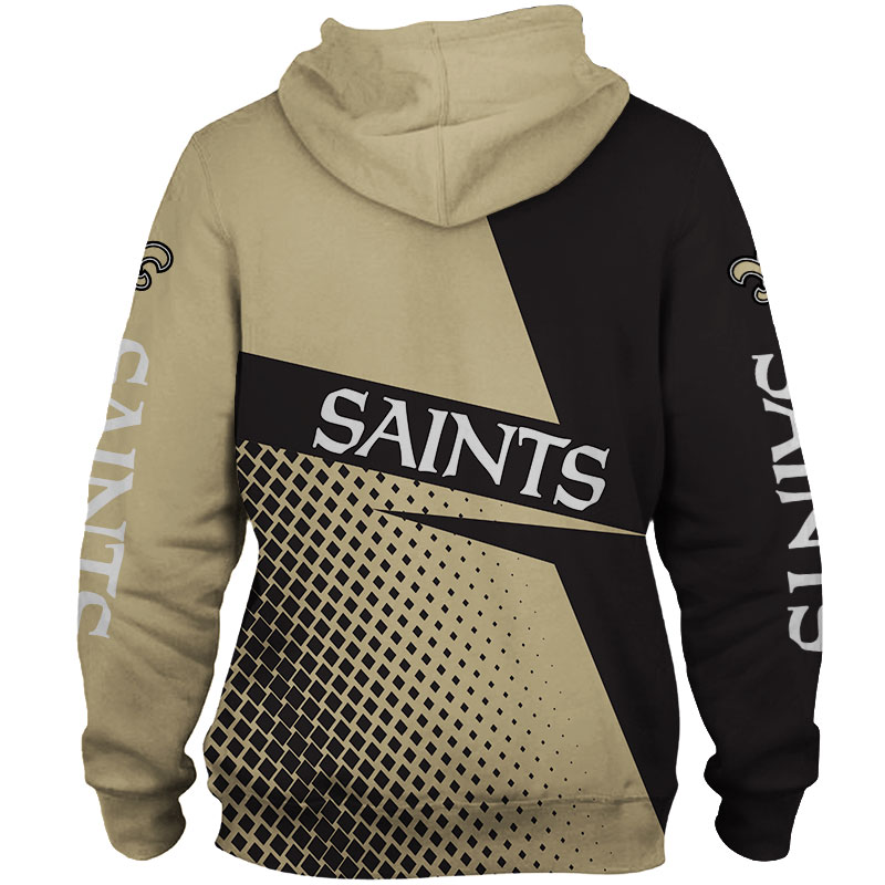 Cheapest NFL Hoodies 3D Men New Orleans Saints Hoodies Sweatshirt – 4 Fan  Shop