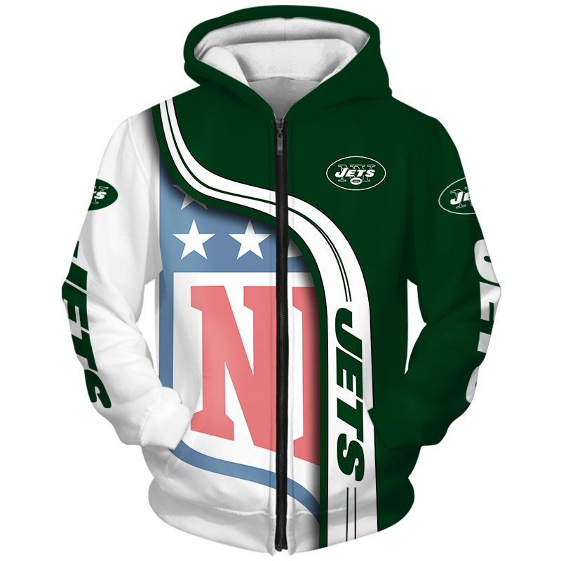 New York Jets NFL Christmas Personalized Hoodie Zipper Fleece