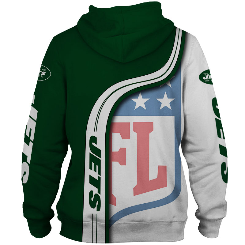 New York Jets NFL Green Unisex Hoodie, Zip Hoodie 3D All Over Print For Fans