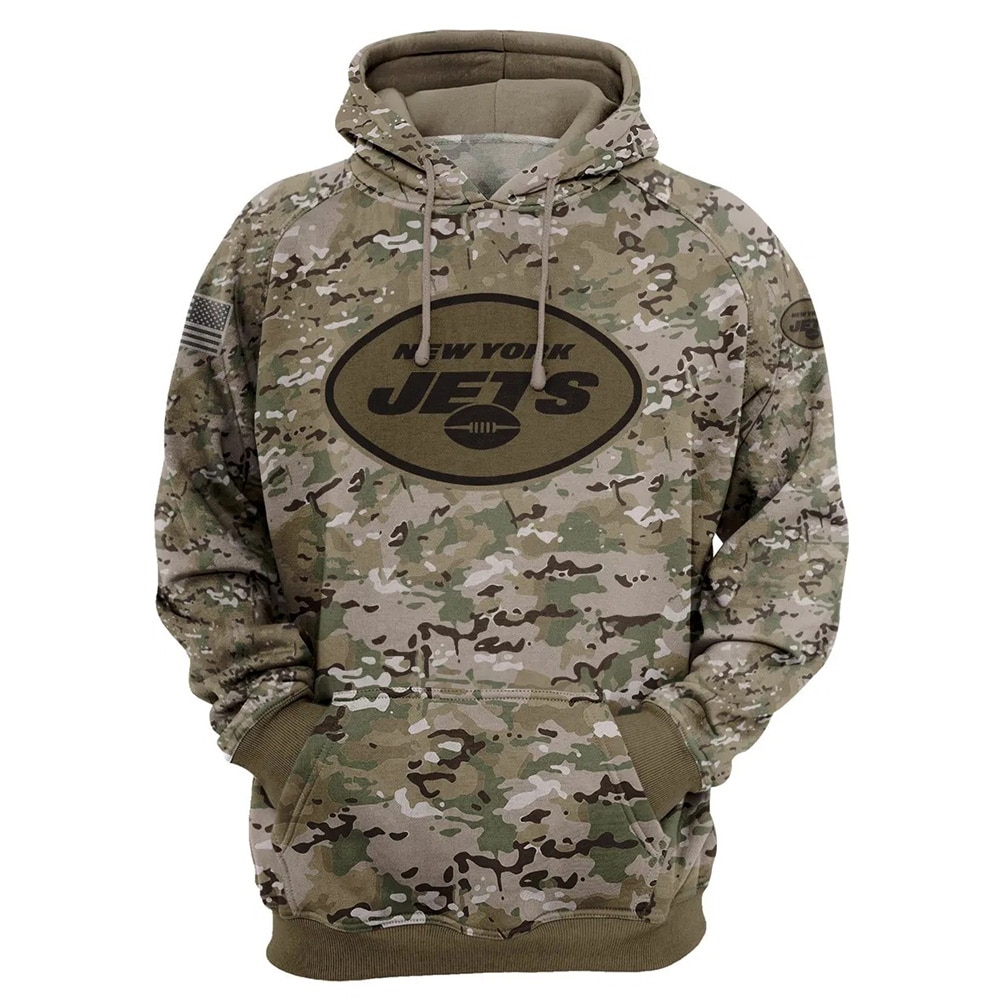 New York Jets hoodie Army graphic Sweatshirt Pullover gift for fans