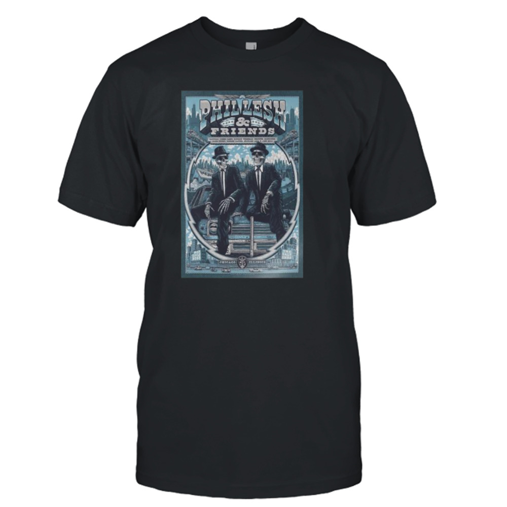 Phil Lesh Chicago 2023 The Salt Shed Chicago Illinois Poster shirt