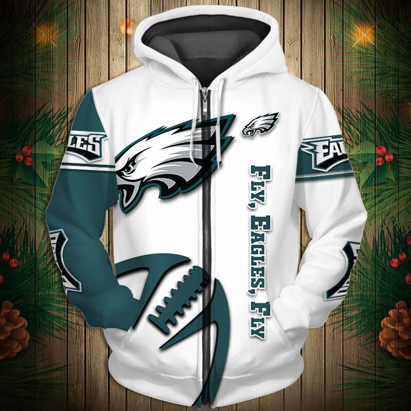 Philadelphia Eagles Hoodie 3D Graphic balls cheap Sweatshirt Pullover