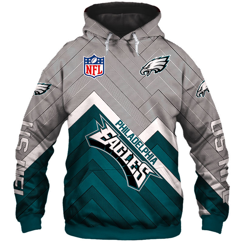 Philadelphia Eagles Hoodie 3D cheap Long Sweatshirt Pullover size S-5XL