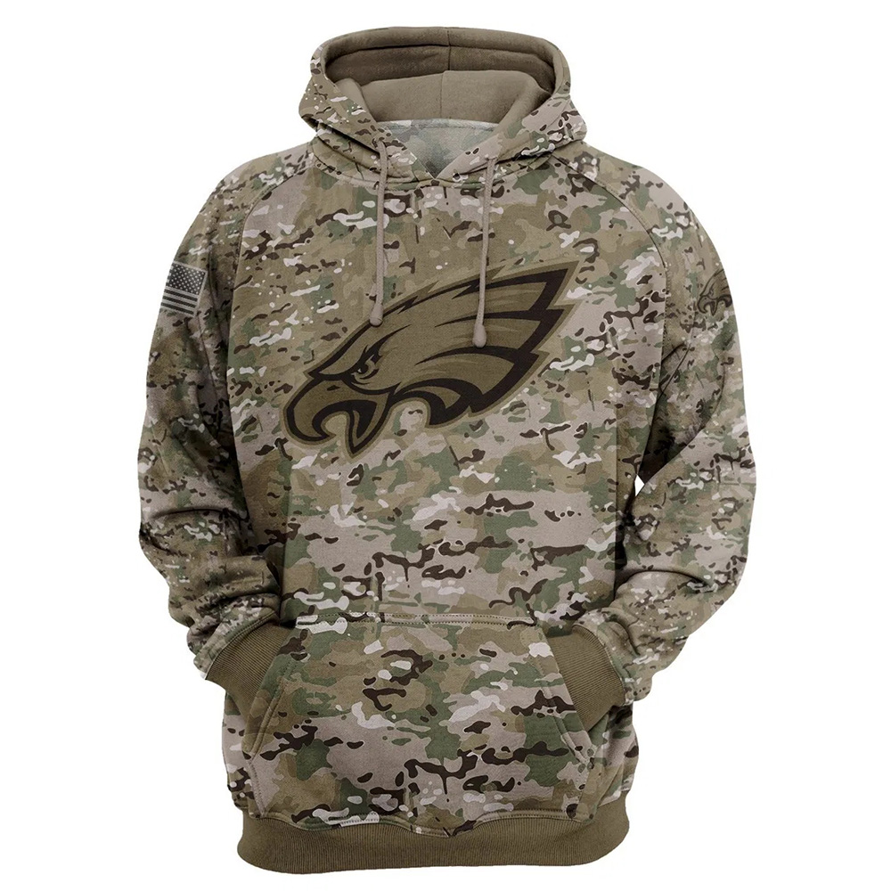 Philadelphia Eagles Hoodie Army graphic Sweatshirt Pullover gift for fans