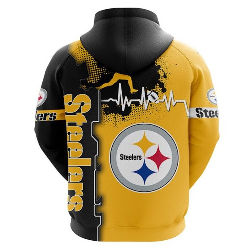 Pittsburgh Steelers Hoodies Cute Flame Balls Graphic Gift For Men