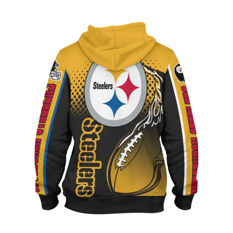 Steelers American Football Logos Halloween 3D Hoodie Personalized