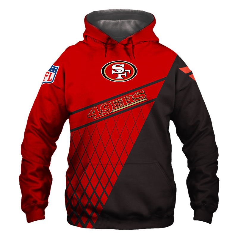 San Francisco 49ers Hoodies Cute Flame Balls Graphic Gift For Men