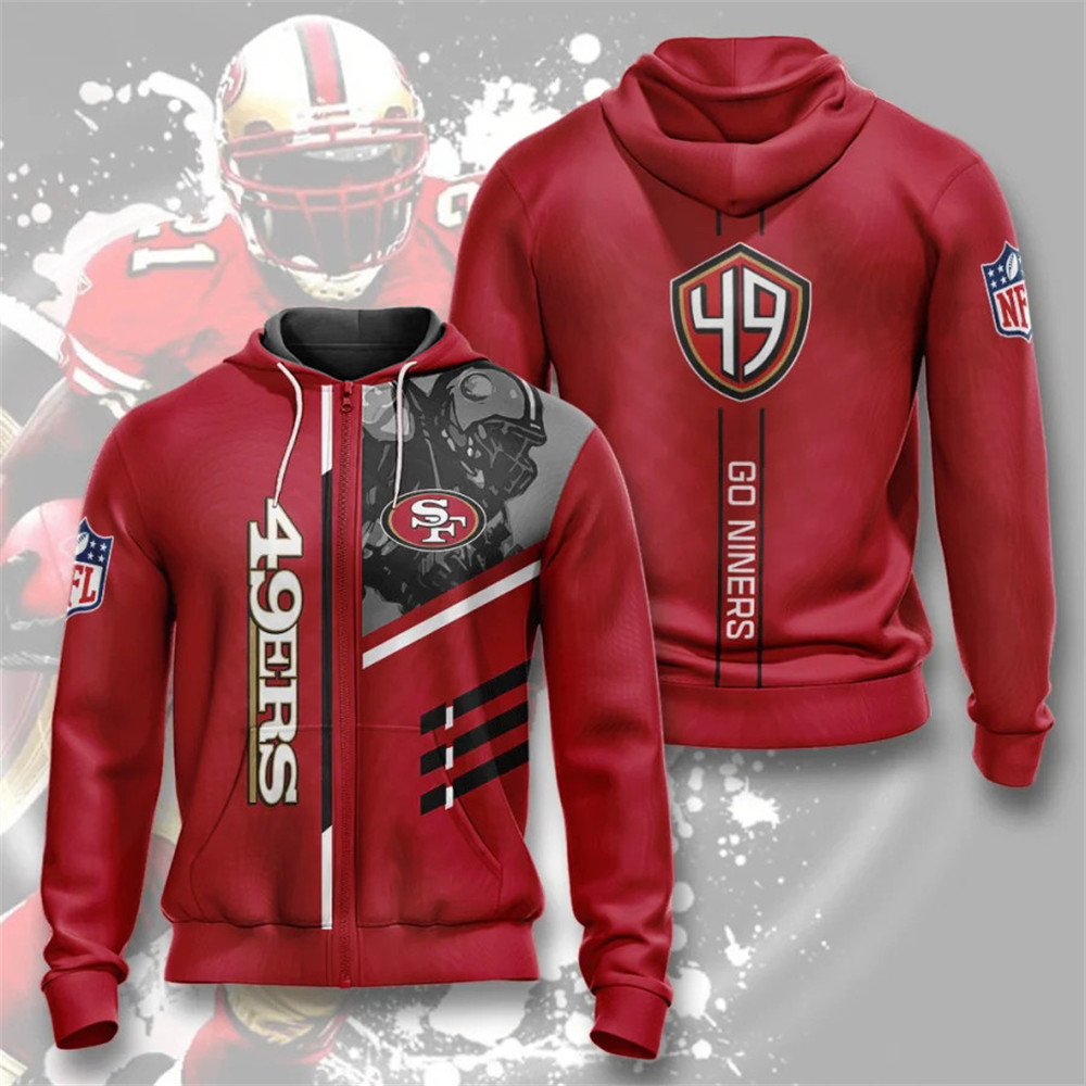 San Francisco 49ers Hoodies 3 lines graphic gift for fans