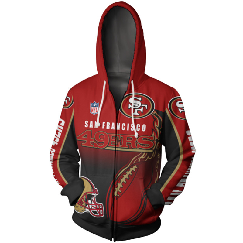 San Francisco 49ers Hoodies Cute Flame Balls graphic gift for men