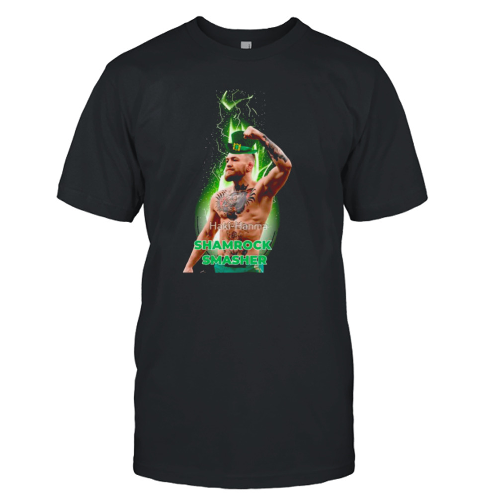 Shamrock Smasher Conor Mcgregor’s St Patrick’s Day shirt
