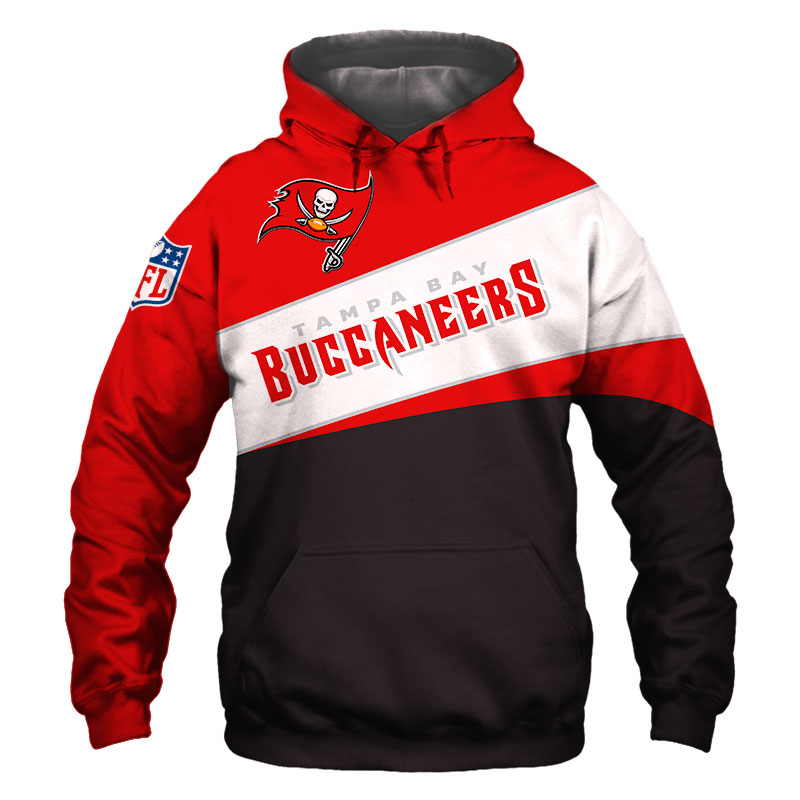 Tampa Bay Buccaneers Hoodie 3D Long Sleeve Pullover new season