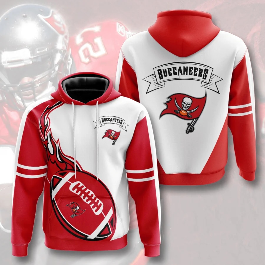 Tampa Bay Buccaneers Hoodie Flame Balls graphic gift for fans