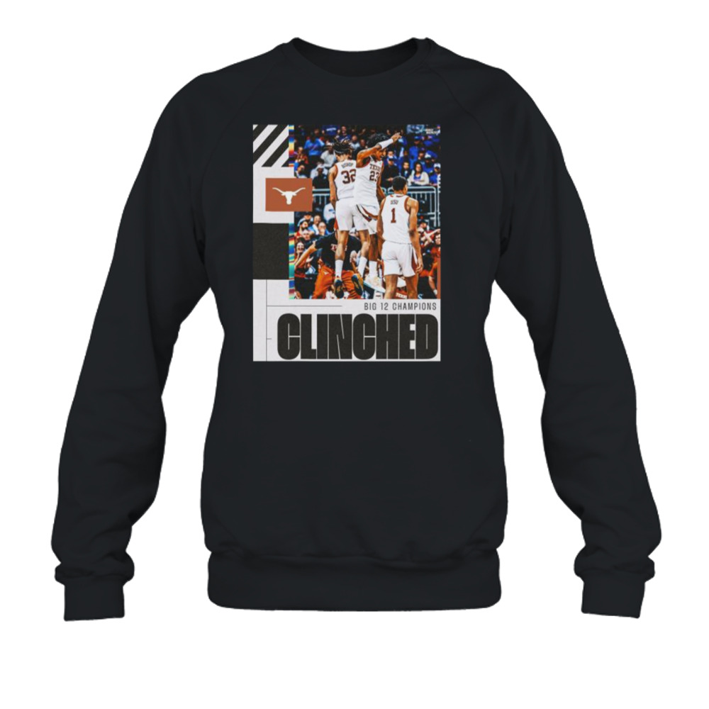 Texas Longhorns 2023 NCAA clinched March Madness shirt