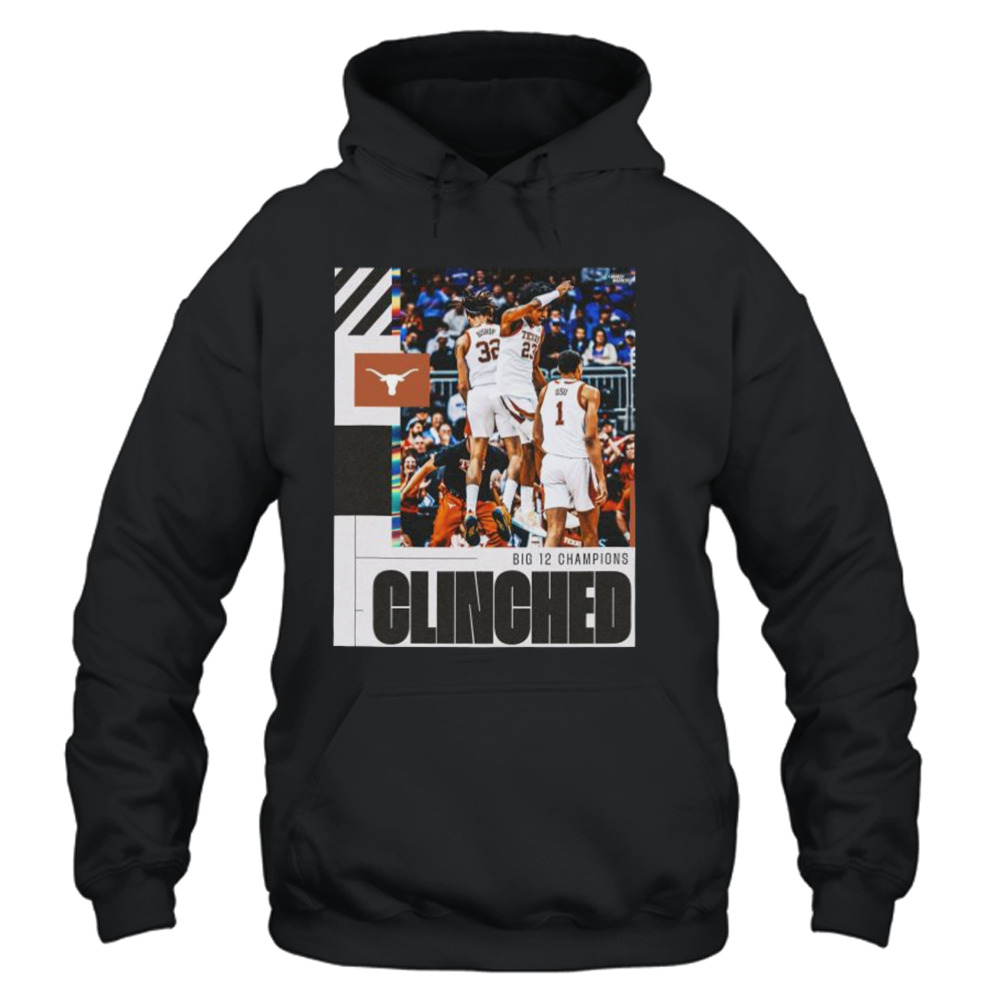 Texas Longhorns 2023 NCAA clinched March Madness shirt