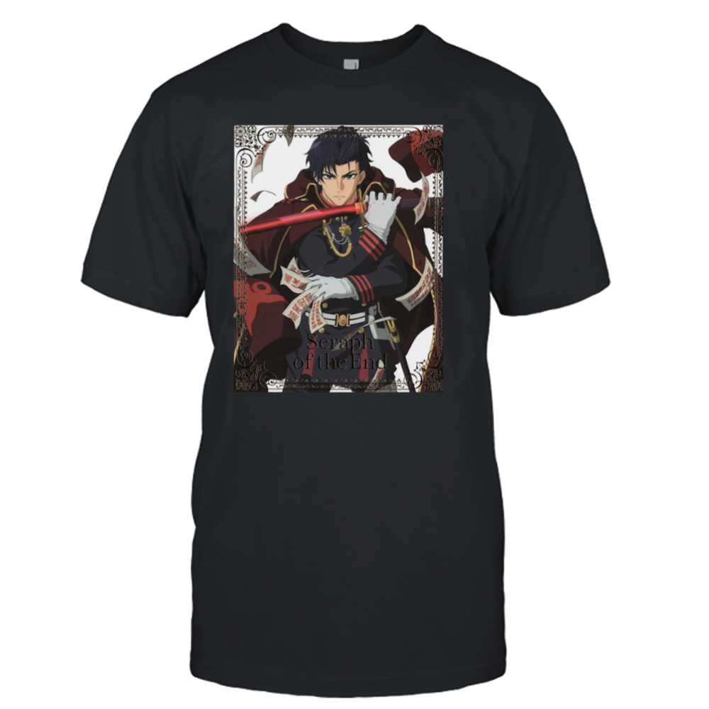 Vampire Guren Ichinose Seraph Of The End Anime Yuichiro Mikaela Art shirt