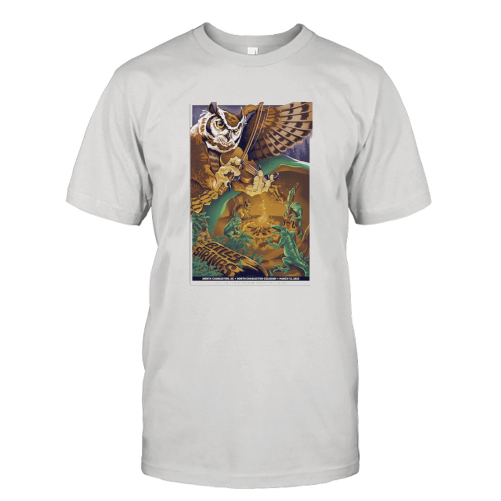 Billy Strings 3-12-2023 North Charleston SC Poster shirt