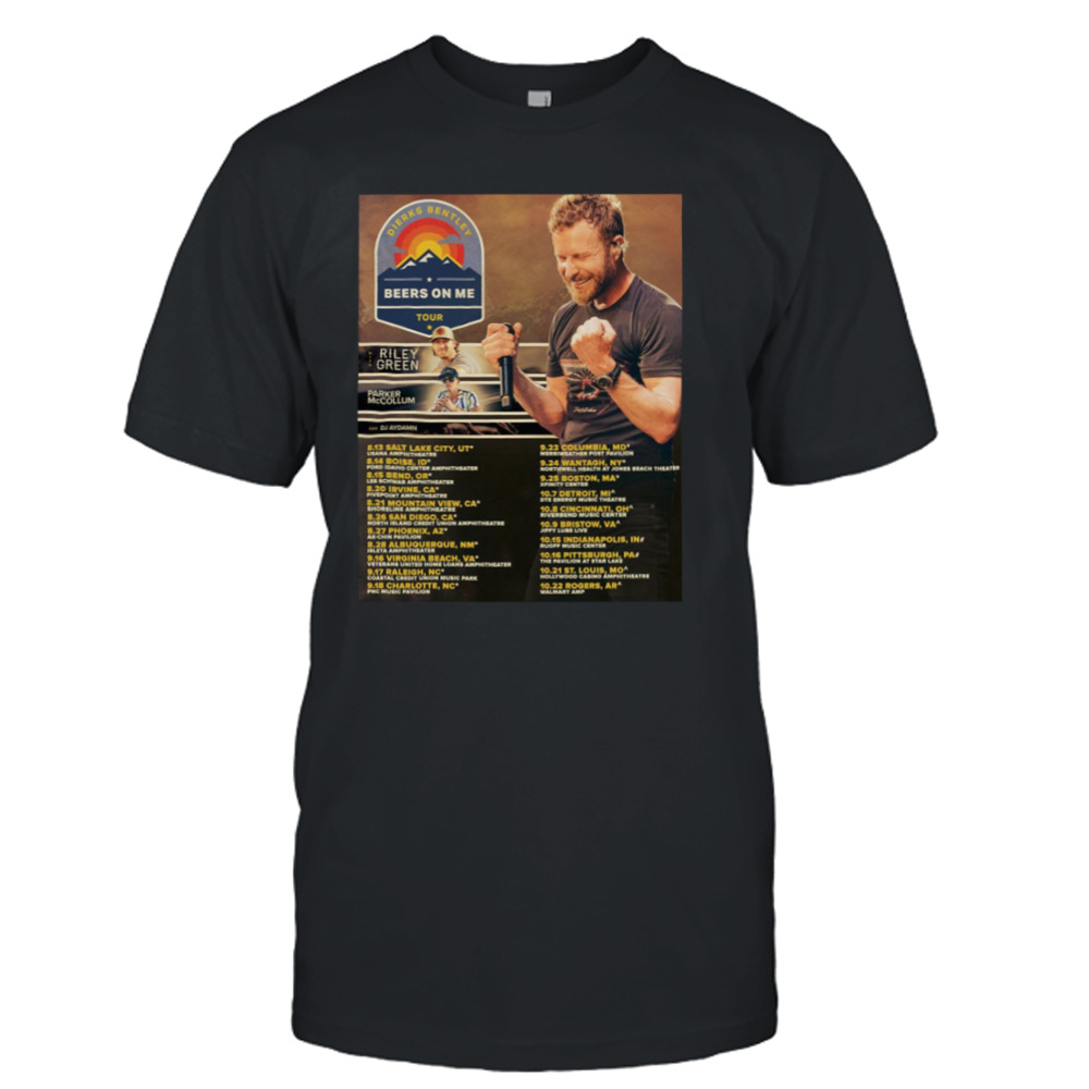 Bom Tour With Dates Dierks Bentley shirt