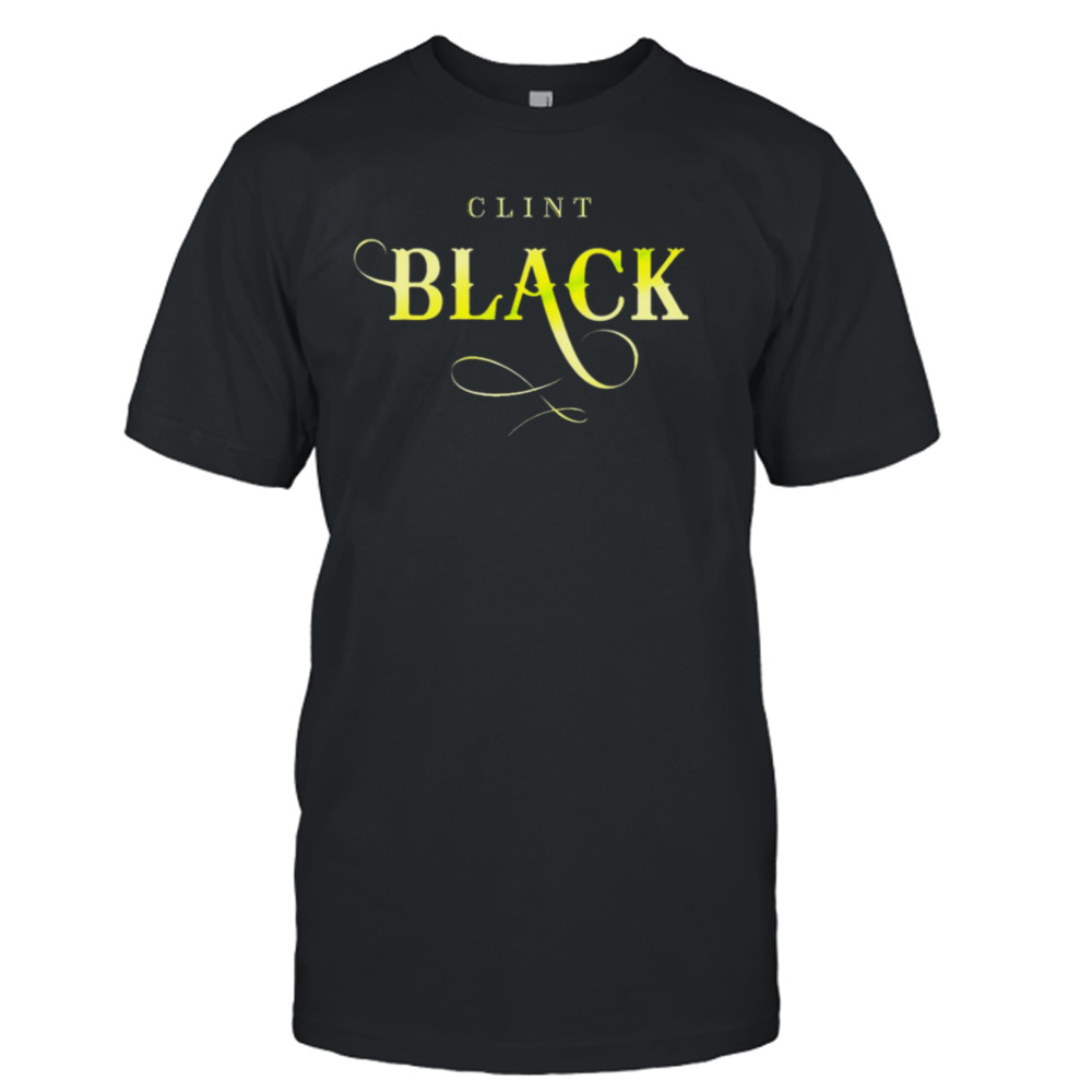 Clint Black Best Favorite Logo Graphic shirt
