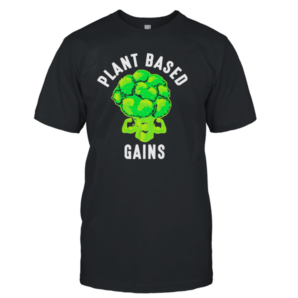 Cauliflower plant based gains shirt
