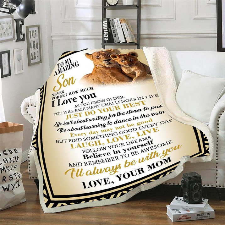 Personalized Picture Blanket For Mom, Sentimental Gifts For Mom For  Christmas, Mom Blanket From Daughter Son - Best Personalized Gifts For  Everyone