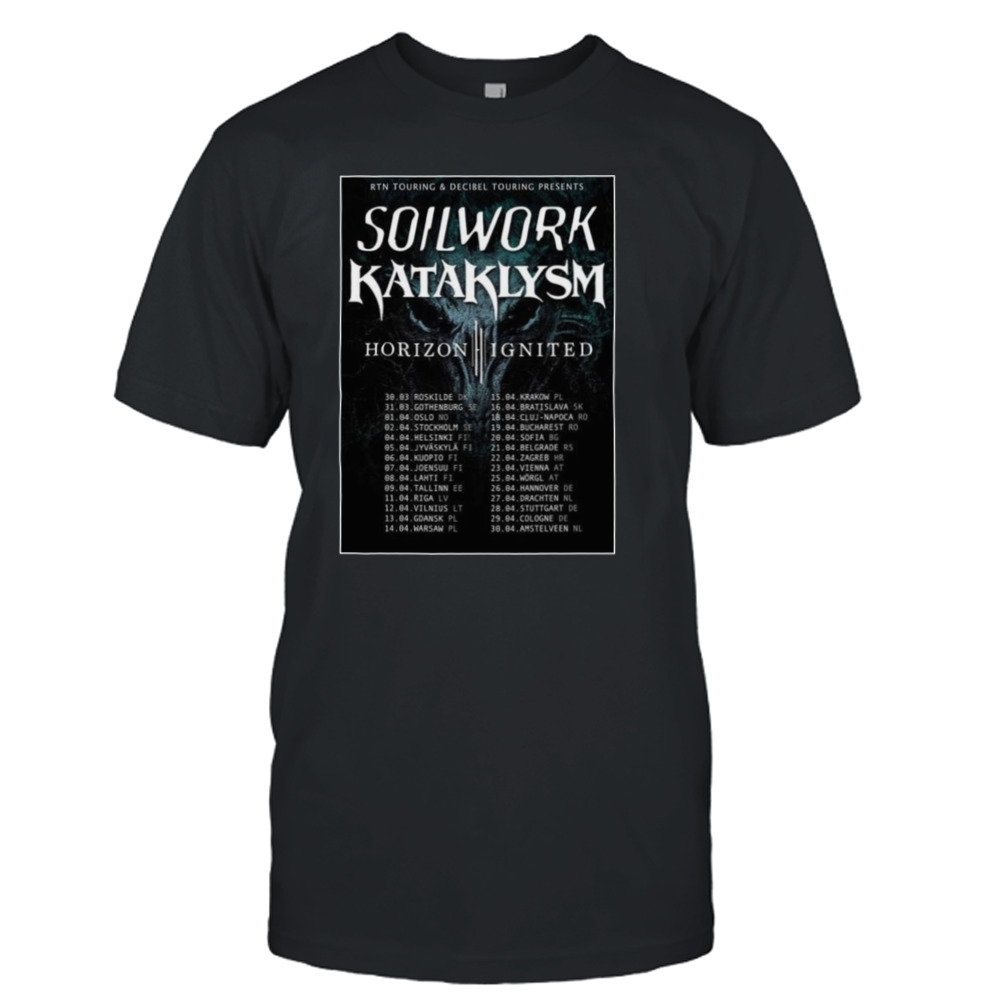 Soilwork Reveal New Lineup Ahead Of Second Leg Of Tour With Kataklysm Shirt