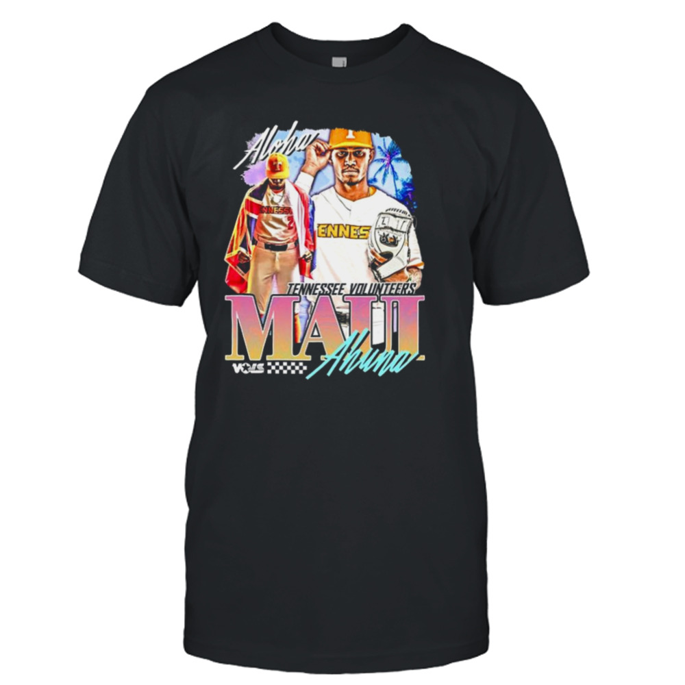 Tennessee Volunteers Maui Ahuna Baseball Shirt