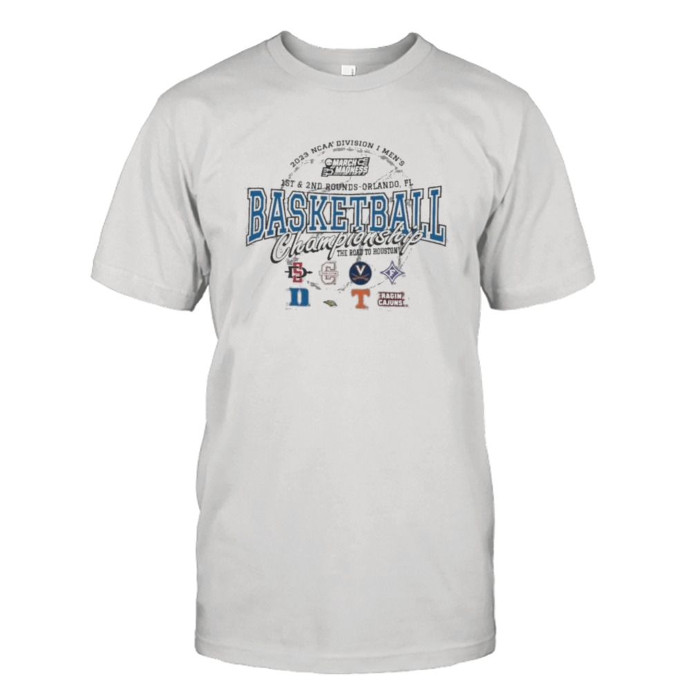2023 NCAA Division I Men’s Basketball 1st & 2nd Rounds Orlando The Road To Houston Shirt
