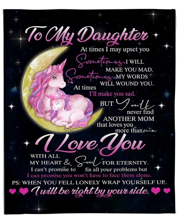 Blanket To My Daughter At Times I May Upset You