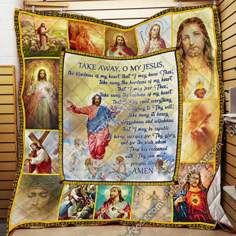 Jesus 3D Quilt Blanket